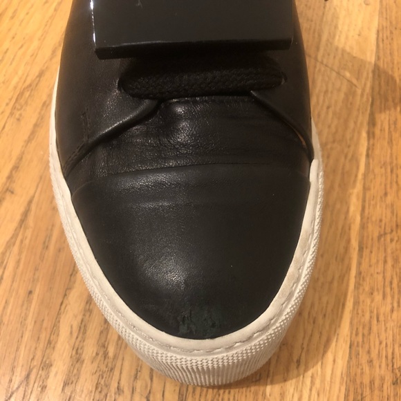 SOLD Acne Studios Drihanna Leather Platform Sneakers - Picture 6 of 7